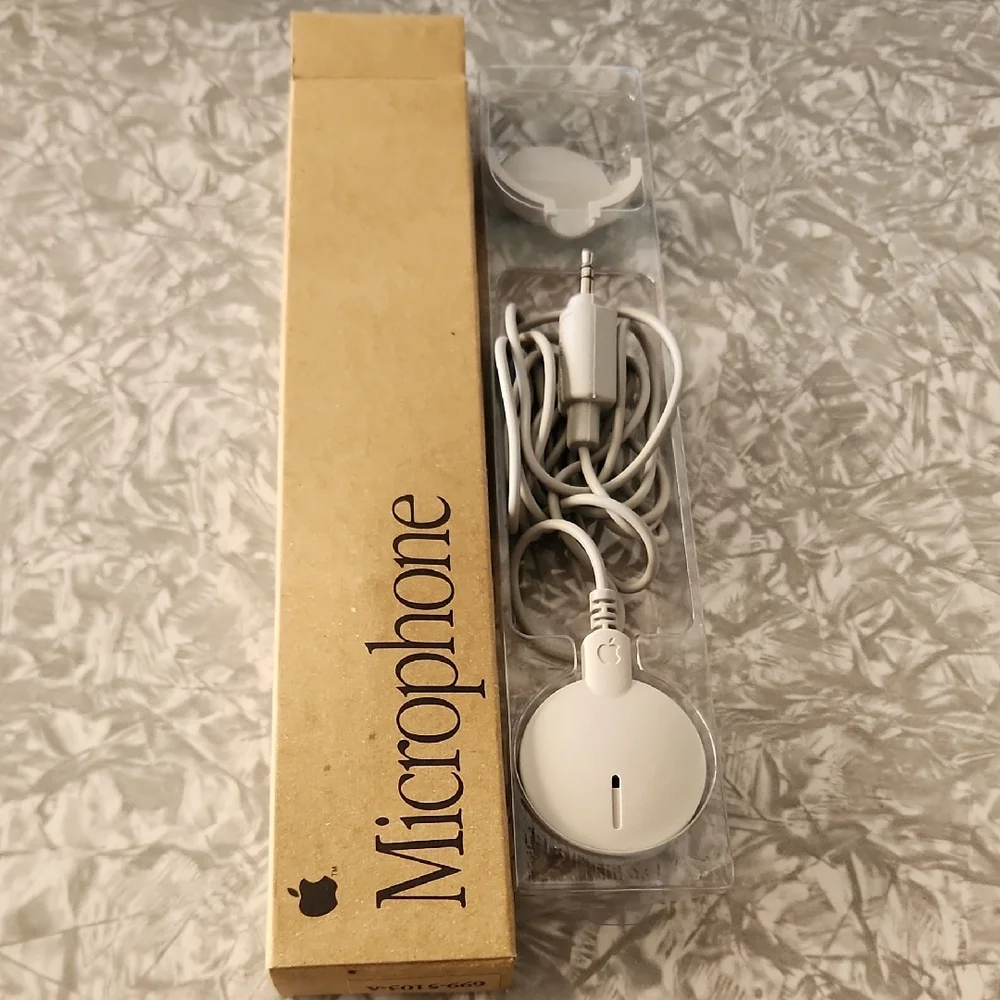 Apple Silver Computer Microphone - Picture 5 of 9